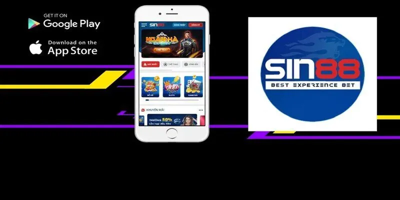 Hướng dẫn tải app Sin88