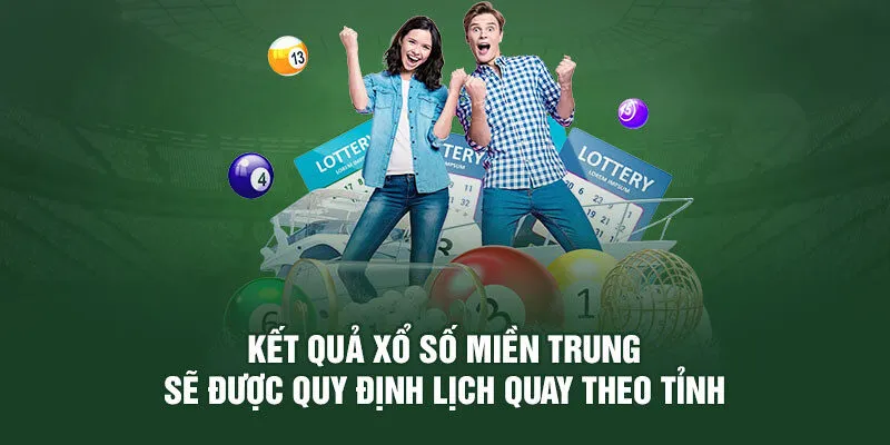 Lịch quay và cơ cấu giải thưởng của xổ sổ miền Trung